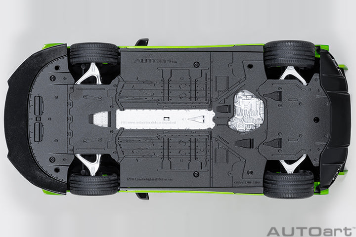 Lamborghini Huracan GT Liberty Walk LB Silhouette - Green - 1:18 Scale Model - AUTOart