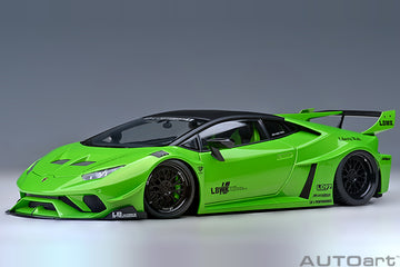 Lamborghini Huracan GT Liberty Walk LB Silhouette - Green - 1:18 Scale Model - AUTOart
