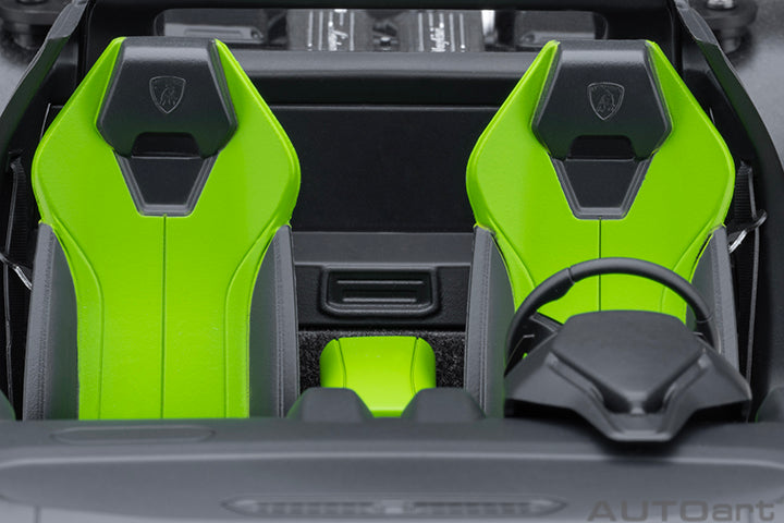 Lamborghini Huracan GT Liberty Walk LB Silhouette - Green - 1:18 Scale Model - AUTOart