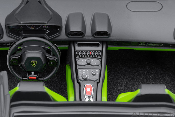 Lamborghini Huracan GT Liberty Walk LB Silhouette - Green - 1:18 Scale Model - AUTOart