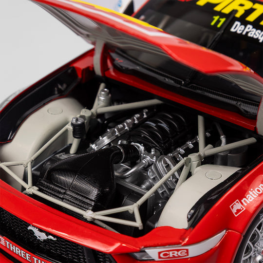 Anton De Pasquale - Shell V-Power Racing Team #11 Ford Mustang GT - 2024 Taupo Super400 Jason Richards Trophy Winner - 1:18 Scale Diecast Model - Authentic Collectables