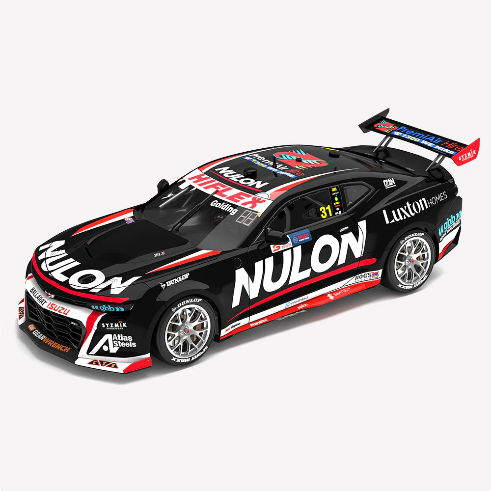 *PRE-ORDER* James Golding - Nulon Racing #31 Chevrolet Camaro ZL1 - 2023 Supercars Championship Season - 1:43 Scale Diecast Model - AUTHENTIC COLLECTABLES