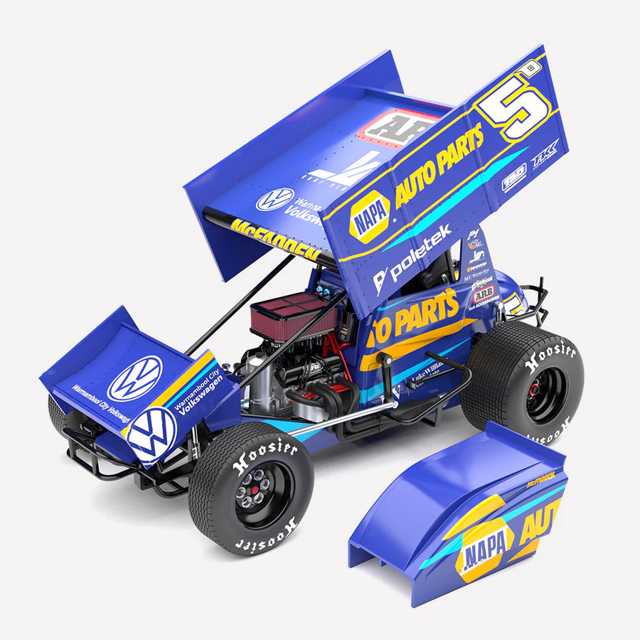 *PRE-ORDER* James McFadden - Hodges Motorsport #D5 Sprintcar - 2022/2023 Season - 1:18 Scale Diecast Model - AUTHENTIC COLLECTABLES