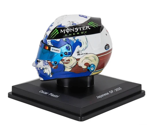 McLaren Formula 1 Team - Oscar Piastri - Japanese GP 2025 - 1:5 Scale Resin Model Helmet - Spark