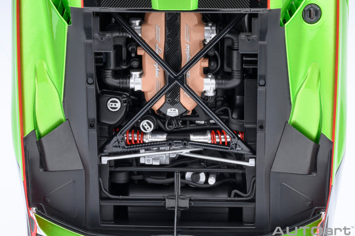 *PRE-ORDER* LAMBORGHINI SC18 ALSTON (VERDE SELVANS / RED ACCENTS) - 1:18 SCALE MODEL