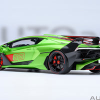 *PRE-ORDER* LAMBORGHINI SC18 ALSTON (VERDE SELVANS / RED ACCENTS) - 1:18 SCALE MODEL