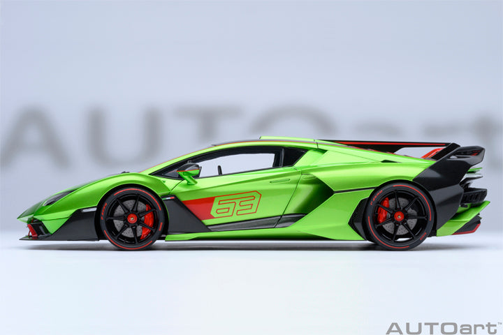 *PRE-ORDER* LAMBORGHINI SC18 ALSTON (VERDE SELVANS / RED ACCENTS) - 1:18 SCALE MODEL