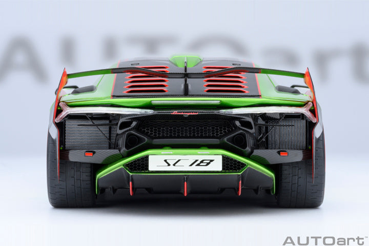 *PRE-ORDER* LAMBORGHINI SC18 ALSTON (VERDE SELVANS / RED ACCENTS) - 1:18 SCALE MODEL
