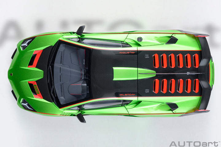 *PRE-ORDER* LAMBORGHINI SC18 ALSTON (VERDE SELVANS / RED ACCENTS) - 1:18 SCALE MODEL