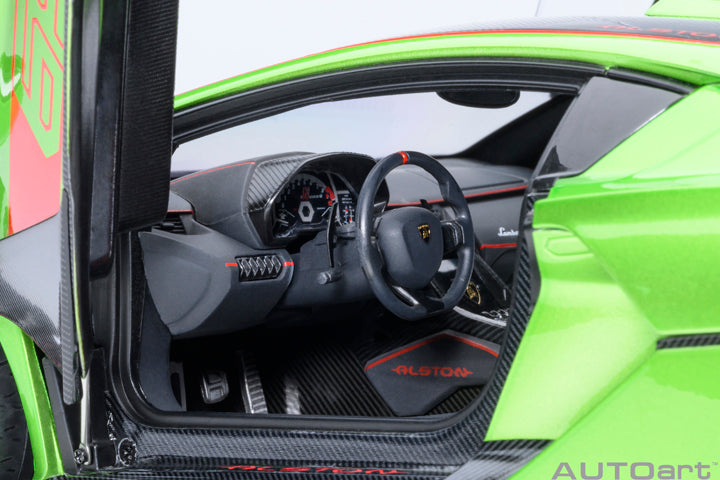 *PRE-ORDER* LAMBORGHINI SC18 ALSTON (VERDE SELVANS / RED ACCENTS) - 1:18 SCALE MODEL