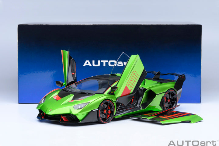 *PRE-ORDER* LAMBORGHINI SC18 ALSTON (VERDE SELVANS / RED ACCENTS) - 1:18 SCALE MODEL