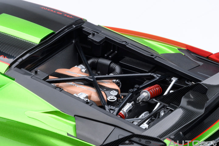 *PRE-ORDER* LAMBORGHINI SC18 ALSTON (VERDE SELVANS / RED ACCENTS) - 1:18 SCALE MODEL