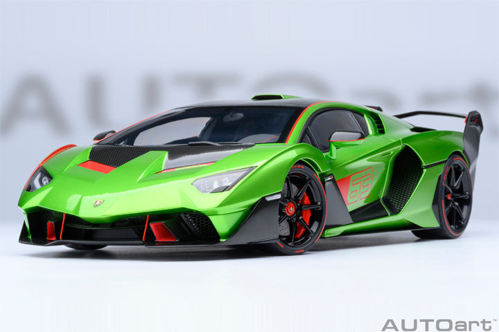 *PRE-ORDER* LAMBORGHINI SC18 ALSTON (VERDE SELVANS / RED ACCENTS) - 1:18 SCALE MODEL
