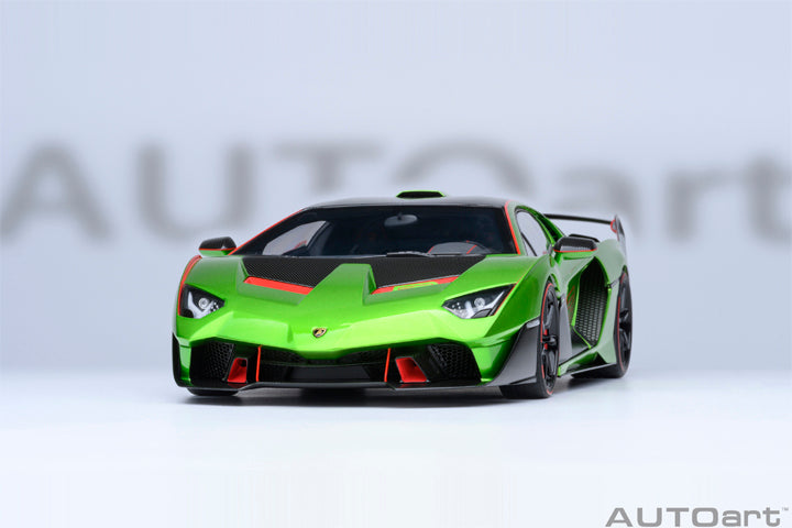 *PRE-ORDER* LAMBORGHINI SC18 ALSTON (VERDE SELVANS / RED ACCENTS) - 1:18 SCALE MODEL