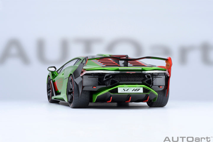 *PRE-ORDER* LAMBORGHINI SC18 ALSTON (VERDE SELVANS / RED ACCENTS) - 1:18 SCALE MODEL