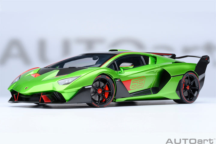 *PRE-ORDER* LAMBORGHINI SC18 ALSTON (VERDE SELVANS / RED ACCENTS) - 1:18 SCALE MODEL