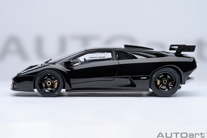 LAMBORGHINI DIABLO GTR (DEEP BLACK) - 1:18 SCALE MODEL - AUTOart