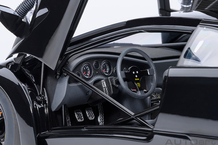 LAMBORGHINI DIABLO GTR (DEEP BLACK) - 1:18 SCALE MODEL - AUTOart
