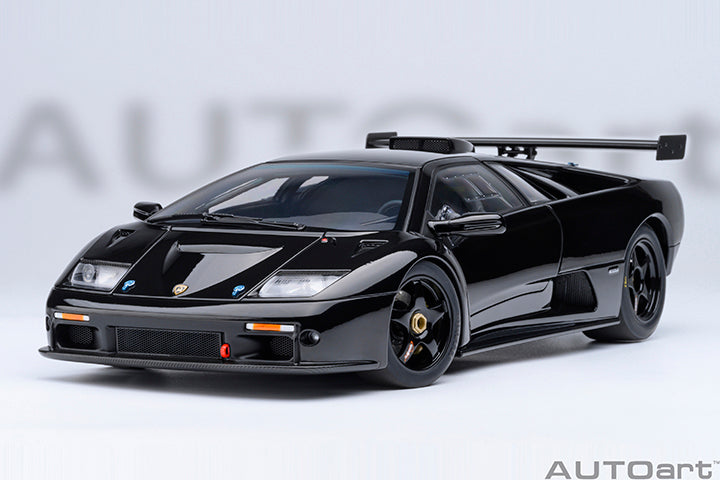 LAMBORGHINI DIABLO GTR (DEEP BLACK) - 1:18 SCALE MODEL - AUTOart