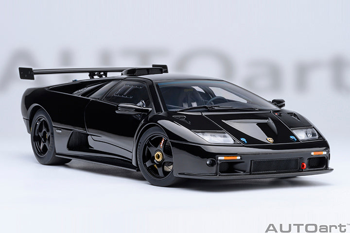 LAMBORGHINI DIABLO GTR (DEEP BLACK) - 1:18 SCALE MODEL - AUTOart