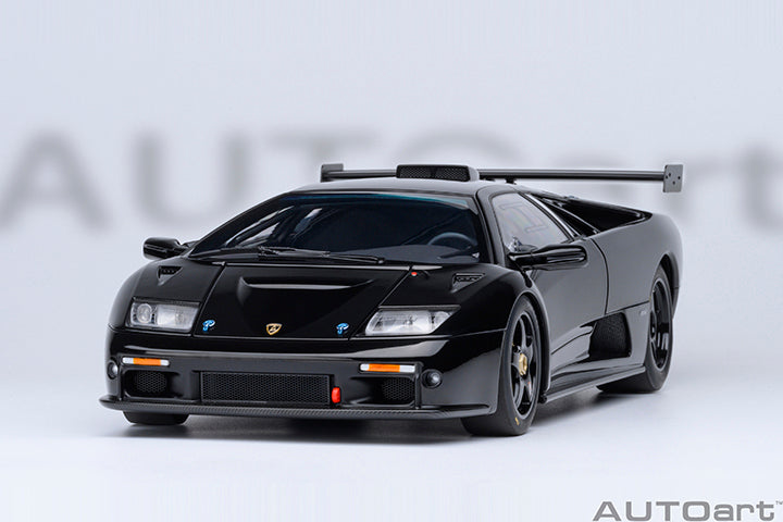LAMBORGHINI DIABLO GTR (DEEP BLACK) - 1:18 SCALE MODEL - AUTOart