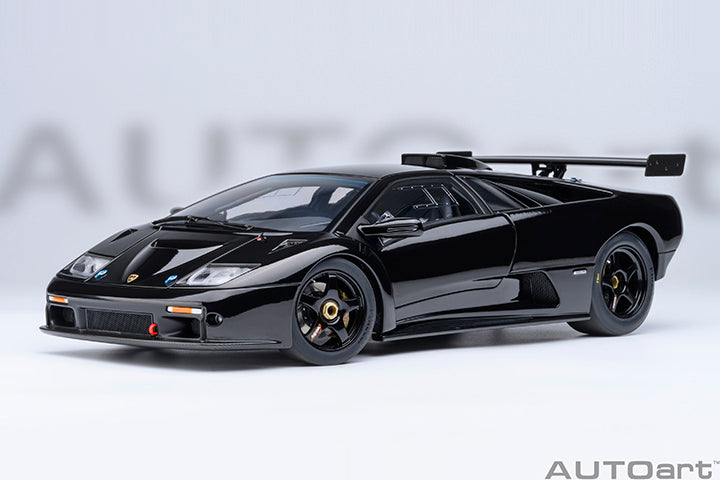 LAMBORGHINI DIABLO GTR (DEEP BLACK) - 1:18 SCALE MODEL - AUTOart