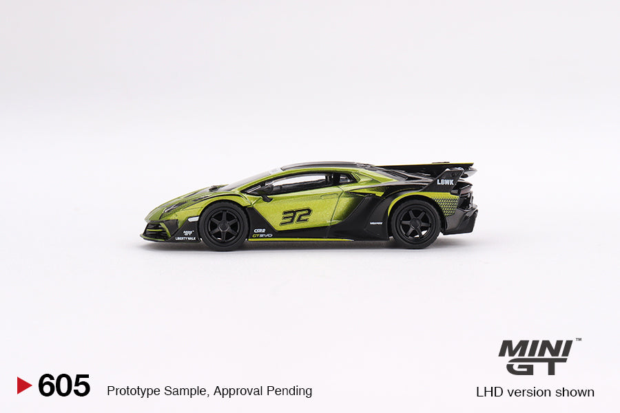 *PRE-ORDER* Lamborghini LB-Silhouette WORKS Aventador GT EVO Lime