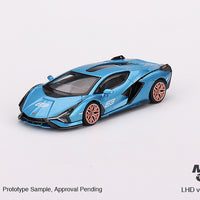 Lamborghini Sián FKP 37 Ble Aegir - 1:64 Scale Diecast Model - Mini GT