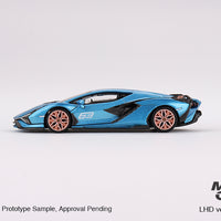 Lamborghini Sián FKP 37 Ble Aegir - 1:64 Scale Diecast Model - Mini GT