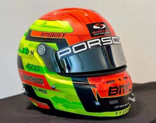 *PRE-ORDER* Laurens Vanthoor - Nürburgring 24H 2022 - 1:5 Scale Resin Model Helmet