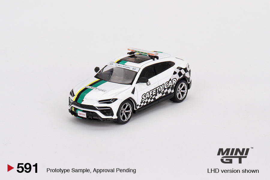 Lamborghini Urus 2022 Macau GP Official Safety Car Diecast Car - 1:64 Scale Diecast Model - Mini GT