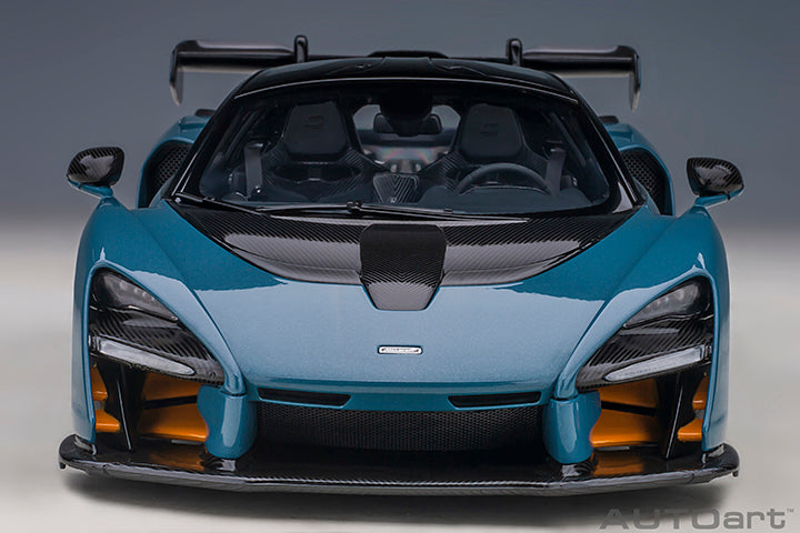 McLAREN SENNA (VISION VICTORY/GREY) - 1:18 Scale Model - AUTOart