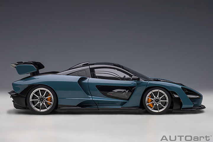 McLAREN SENNA (VISION VICTORY/GREY) - 1:18 Scale Model - AUTOart