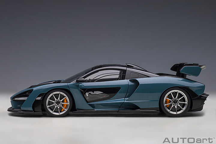 McLAREN SENNA (VISION VICTORY/GREY) - 1:18 Scale Model - AUTOart
