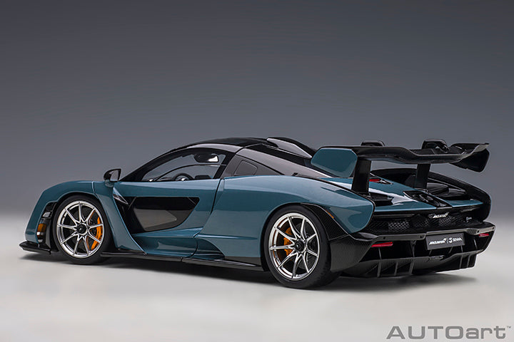 McLAREN SENNA (VISION VICTORY/GREY) - 1:18 Scale Model - AUTOart