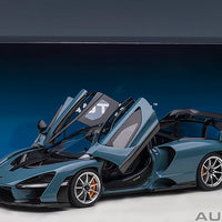 McLAREN SENNA (VISION VICTORY/GREY) - 1:18 Scale Model - AUTOart