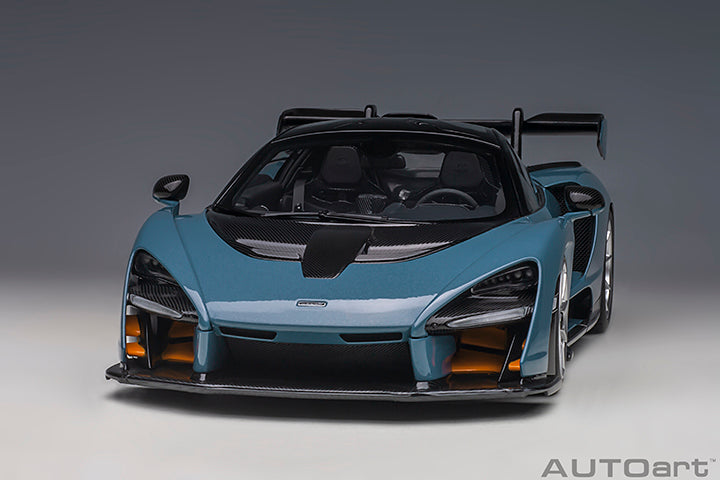 McLAREN SENNA (VISION VICTORY/GREY) - 1:18 Scale Model - AUTOart