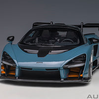 McLAREN SENNA (VISION VICTORY/GREY) - 1:18 Scale Model - AUTOart