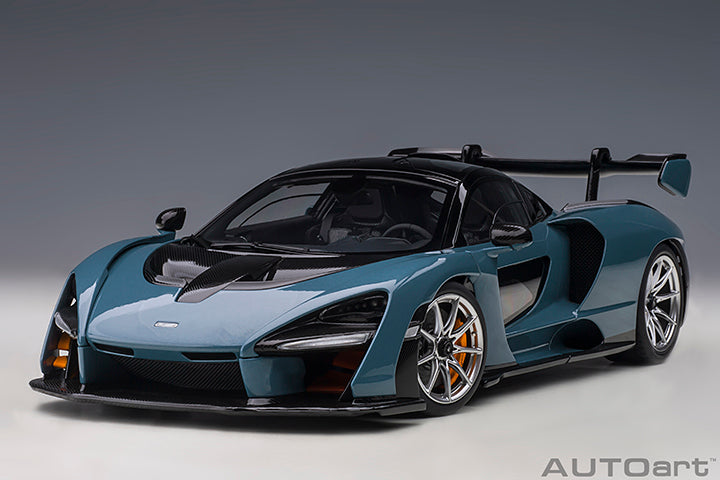 McLAREN SENNA (VISION VICTORY/GREY) - 1:18 Scale Model - AUTOart