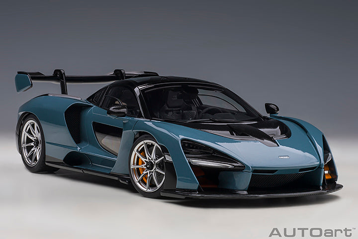 McLAREN SENNA (VISION VICTORY/GREY) - 1:18 Scale Model - AUTOart