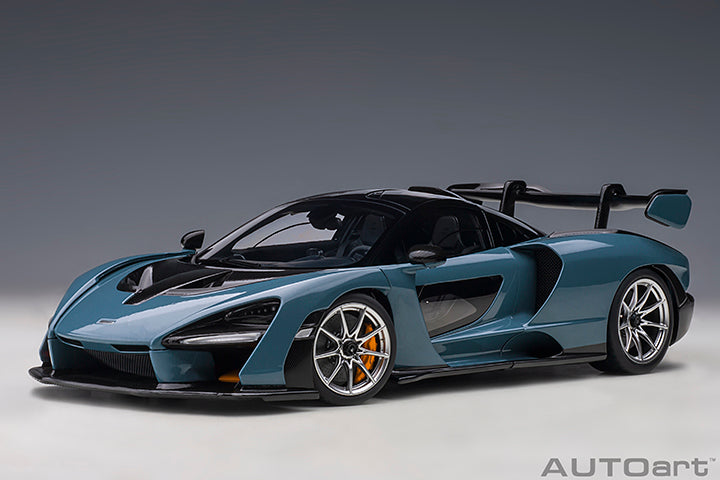 McLAREN SENNA (VISION VICTORY/GREY) - 1:18 Scale Model - AUTOart