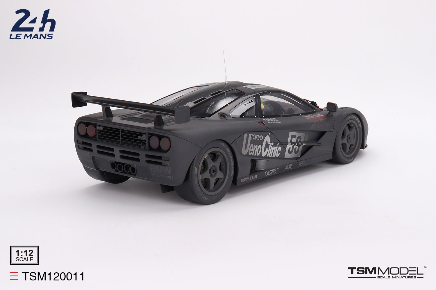 McLaren F1 GTR #59 1995 Le Mans 24Hr Winner Post-Race Weathered Raced