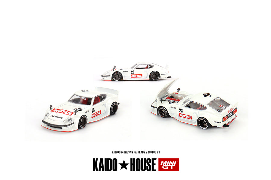 *PRE-ORDER* Datsun KAIDO Fairlady Z MOTUL V3 - Mini GT