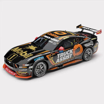 *PRE-ORDER* Ryan Wood - Mobil 1 Truck Assist Racing #2 Ford Mustang GT - 2024 Sydney SuperNight (Mobil 1 50th Anniversary Gold Livery) - 1:18 Scale Diecast Model - Authentic Collectables