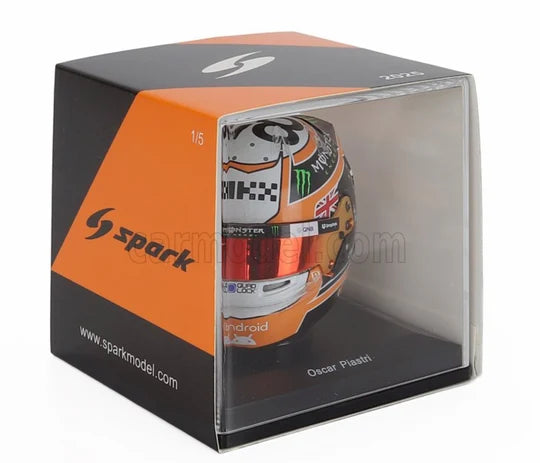OSCAR PIASTRI - 2025 MONACO GP - McLAREN FORMULA 1 TEAM - 1:5 SCALE HELMET - SPARK