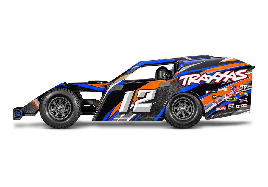 TRAXXAS - SLASH MODIFIED - DIRT OVAL RACER - BLUE - 1:10 SCALE