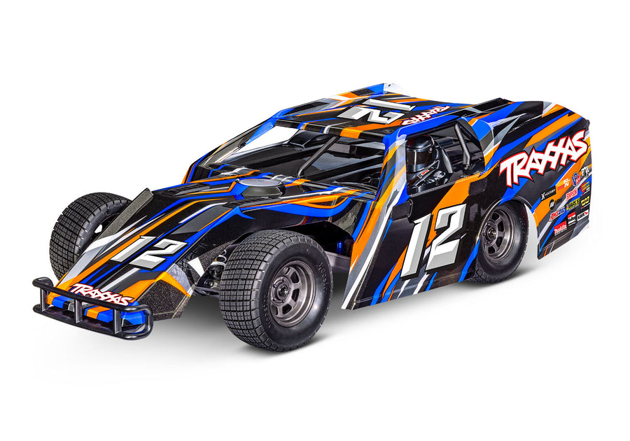 TRAXXAS - SLASH MODIFIED - DIRT OVAL RACER - BLUE - 1:10 SCALE