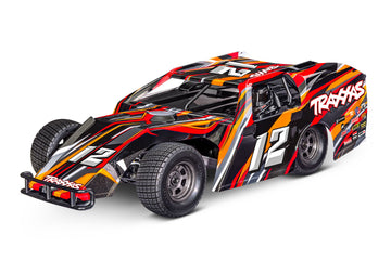 TRAXXAS - SLASH MODIFIED - DIRT OVAL RACER - ORANGE - 1:10 SCALE