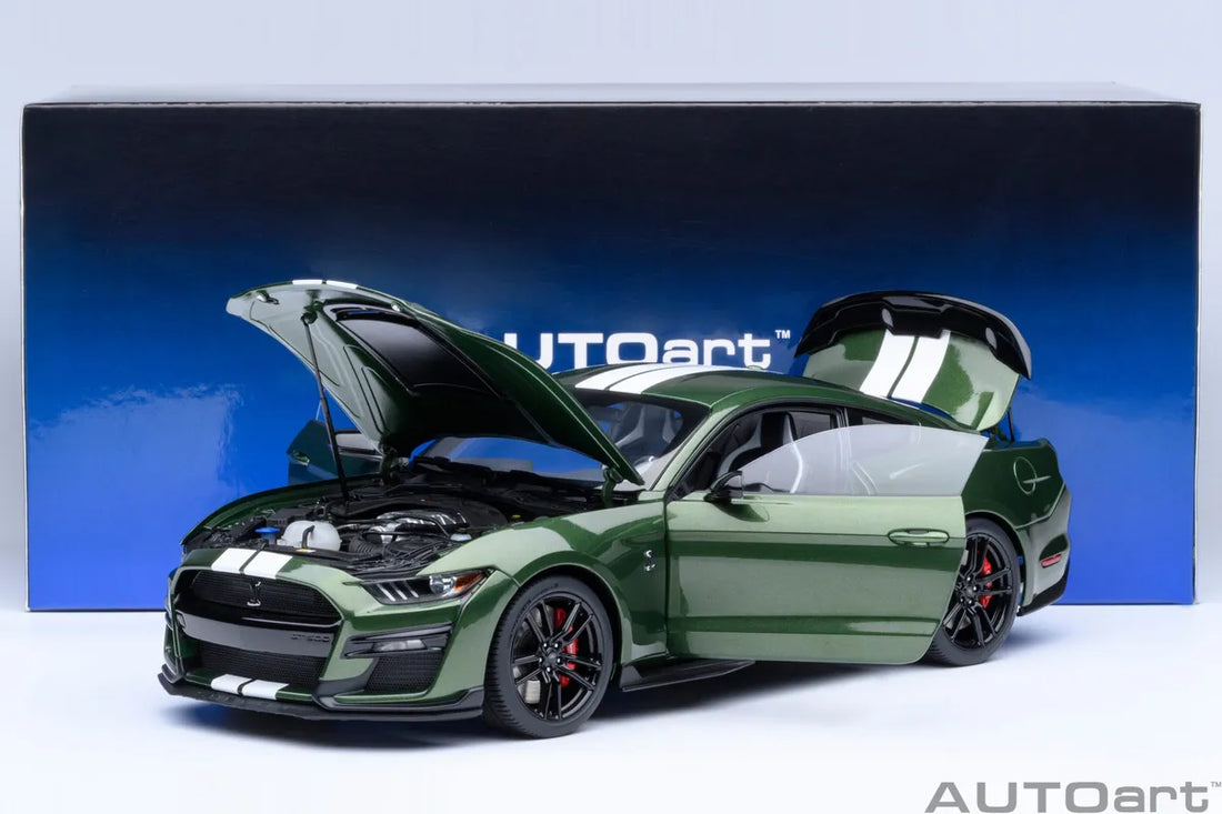 FORD MUSTANG SHELBY GT500 (ERUPTION GREEN) - 1:18 SCALE MODEL - AUTOart