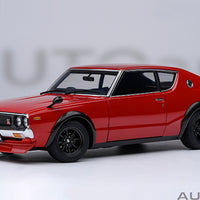 NISSAN SKYLINE 2000 GT-R (KPGC110) TUNED VERSION (RED) - 1:18 SCALE MODEL - AUTOart